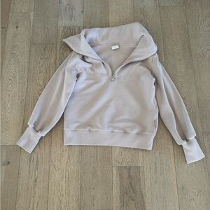 Varley Ivory Vine Half Zip Tan Small $158 TUCKERNUCK